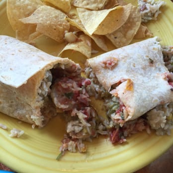 Dos Coyotes Border Cafe - shrimp burrito - Tex-Mex Near Me - Davis, California