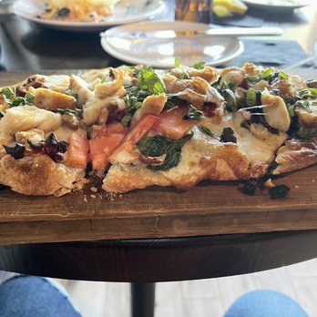 Oak 36 Bar & Kitchen - Chicken flat bread pizza. So tasty! - Bars Near Me - Savannah, Georgia Oak 36 Bar & Kitchen - Chicken flat bread pizza. So tasty! - Bars Near Me - Savannah, Georgia