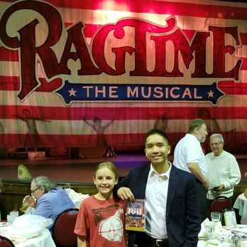 Apex Talent Group - Brendle supporting Andrew who played Little Boy in Ragtime. - Talent Agencies Near Me - Beverly Hills, California Apex Talent Group - Brendle supporting Andrew who played Little Boy in Ragtime. - Talent Agencies Near Me - Beverly Hills, California