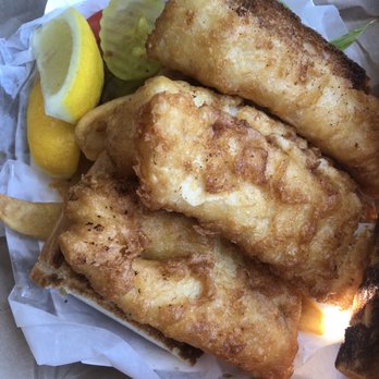 Barbara's Fishtrap - Fish of the Day Sandwich (inside) - Seafood Near Me - Half Moon Bay, California Barbara's Fishtrap - Fish of the Day Sandwich (inside) - Seafood Near Me - Half Moon Bay, California