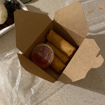 Sweet Rice - Pork Pork Crispy Egg Rolls (5) - Laotian Near Me - Auburn, Washington