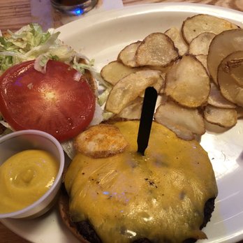 Logan's Roadhouse - Classic cheeseburger no onions or pickles. - Steakhouses Near Me - Sumter, South Carolina Logan's Roadhouse - Classic cheeseburger no onions or pickles. - Steakhouses Near Me - Sumter, South Carolina