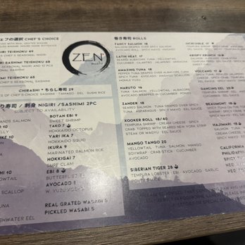 Zen Sushi & Sake - Sushi Bars Near Me - Lexington, Kentucky Zen Sushi & Sake - Sushi Bars Near Me - Lexington, Kentucky