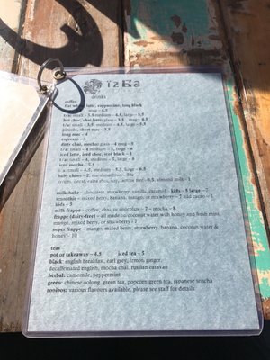 Menu photo 2 Izba Espresso Newport, QLD Menu photo 2 Izba Espresso Newport, QLD