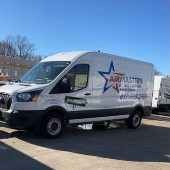 Airmasters AC, Heat, Plumbing & Electrical - New van with new logo - Plumbing Near Me - Cleburne, Texas Airmasters AC, Heat, Plumbing & Electrical - New van with new logo - Plumbing Near Me - Cleburne, Texas