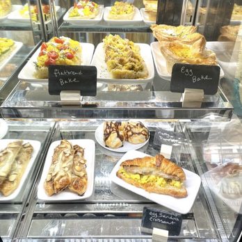 Grounded - Some yummy foods in the display case - Cafes Near Me - Geneva, New York