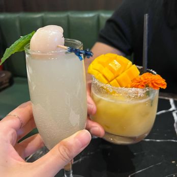 Chiang Mai - mango sticky rice and lychee cocktails - Thai Near Me - Toronto, Ontario Chiang Mai - mango sticky rice and lychee cocktails - Thai Near Me - Toronto, Ontario