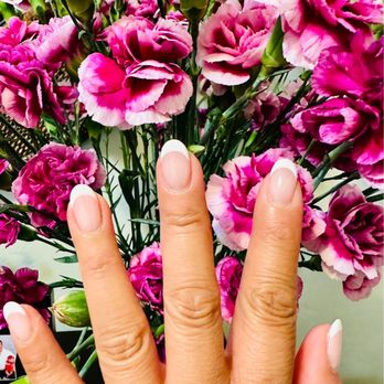 Burlingame Nail Care - French tip. Love the length and the shape. - Nail Salons Near Me - Burlingame, California Burlingame Nail Care - French tip. Love the length and the shape. - Nail Salons Near Me - Burlingame, California