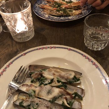 Restaurant GUTS - Razor clams and langostines - Modern European Near Me - Amsterdam, New Hampshire