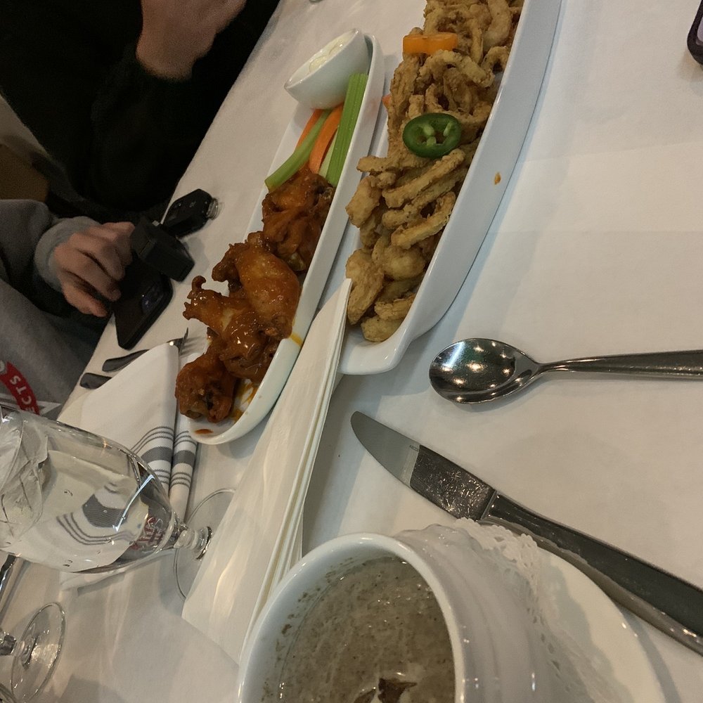 The Canterbury Brook Inn - Mushroom soup, wings and calamari - Modern European Near Me - Cornwall, New York The Canterbury Brook Inn - Mushroom soup, wings and calamari - Modern European Near Me - Cornwall, New York