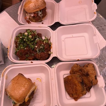 Rowdy Rooster - Lil rowdy, big rowdy, chili chicken, eggplant fried - Indian Near Me - New York, New York