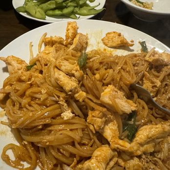 Thai Haru - I think this is pad Thai? Not sure where the rest of the ingredients are? - Sushi Bars Near Me - West Palm Beach, Florida Thai Haru - I think this is pad Thai? Not sure where the rest of the ingredients are? - Sushi Bars Near Me - West Palm Beach, Florida