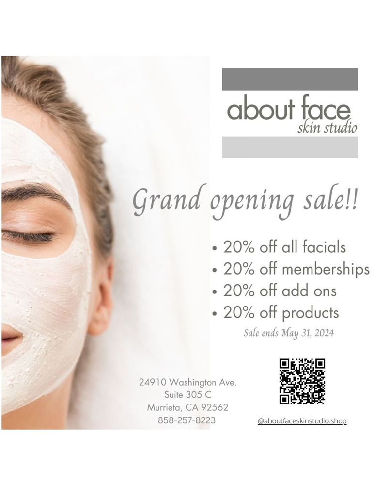 About Face Skin Studio Logo