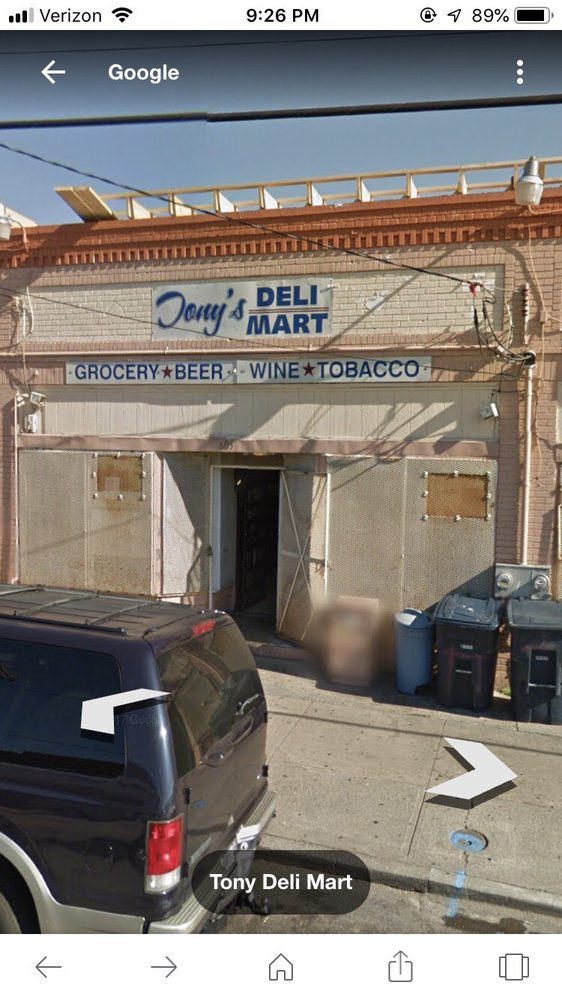 Tony's Deli Mart Logo