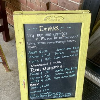 Casa Mexico - Thursday Drink Menu - Mexican Near Me - Byron, Georgia