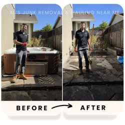 AL's Junk Removal & Hauling Near Me - Another hot tub removal, this one was from Windsor, CA.