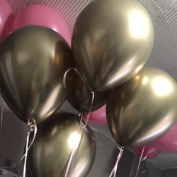 Gomez Party & Events - Chrome balloons