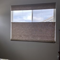 Woven wood blinds