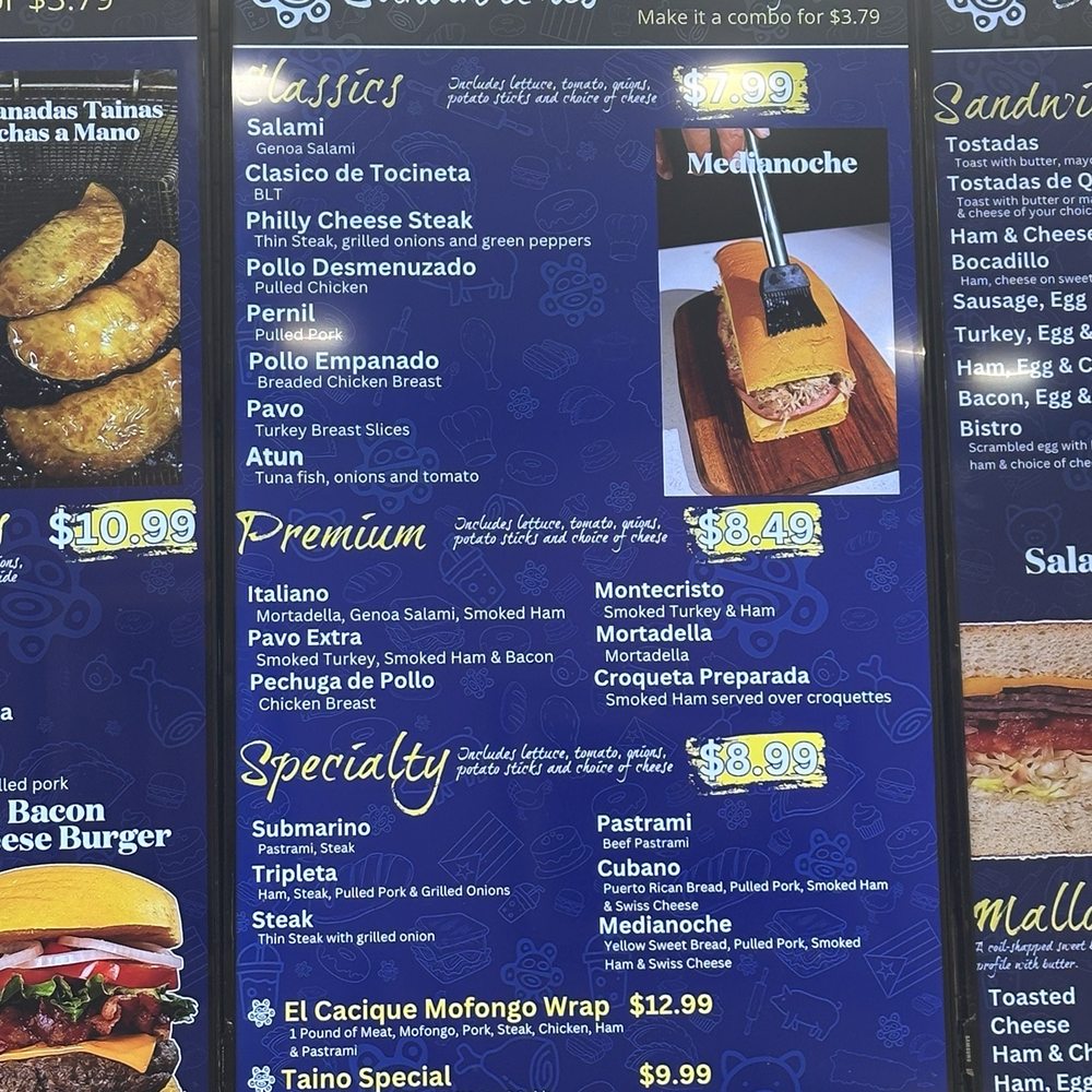Taino's Bakery & Deli - Menu - Bakeries Near Me - Orlando, Florida Taino's Bakery & Deli - Menu - Bakeries Near Me - Orlando, Florida