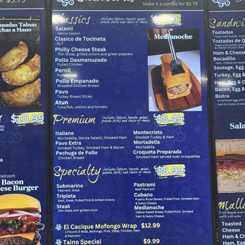 Taino's Bakery & Deli - Menu - Bakeries Near Me - Orlando, Florida Taino's Bakery & Deli - Menu - Bakeries Near Me - Orlando, Florida