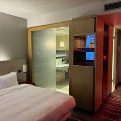 Radisson Blu Media Harbour Hotel - Blick ins Zimmer