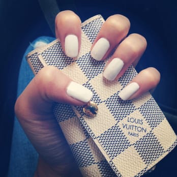 Pearl Nails - white, regular manicure. - Nail Salons Near Me - Rosemead, California Pearl Nails - white, regular manicure. - Nail Salons Near Me - Rosemead, California