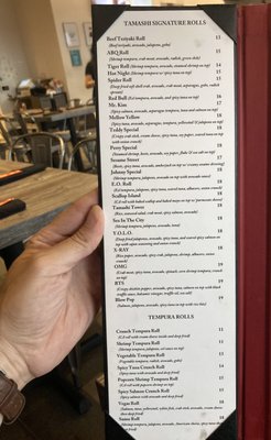 Menu photo 4 Tamashi Japanese Restaurant Albuquerque, NM Menu photo 4 Tamashi Japanese Restaurant Albuquerque, NM