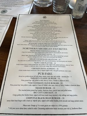 Menu photo 1 Millie's on Main Mackinac Island, MI Menu photo 1 Millie's on Main Mackinac Island, MI