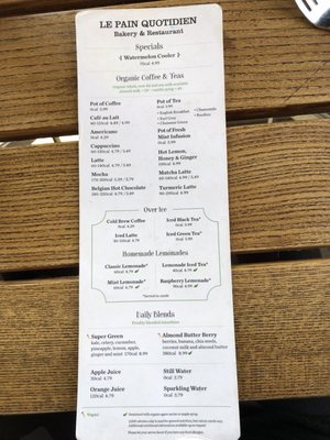 Menu photo 7 Le Pain Quotidien Manhattan Beach, CA Menu photo 7 Le Pain Quotidien Manhattan Beach, CA