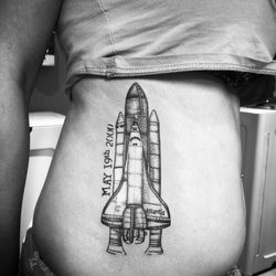 Eco Conscious Ink - Space shuttle