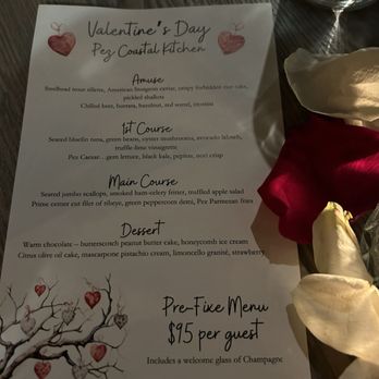 Pez Coastal Kitchen - Valentines Day menu - Seafood Near Me - Pasadena, California Pez Coastal Kitchen - Valentines Day menu - Seafood Near Me - Pasadena, California