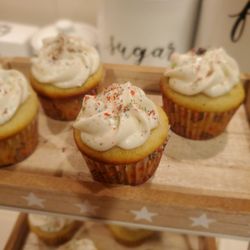 h.Sprinkles_Cupcakes - Berry Buttercream Crunch: cereal milk cupcake with a berry Buttercream frosting