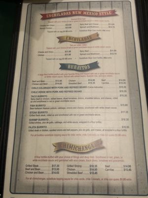 Menu photo 7 La Casa Fiesta Restaurant Monument, CO