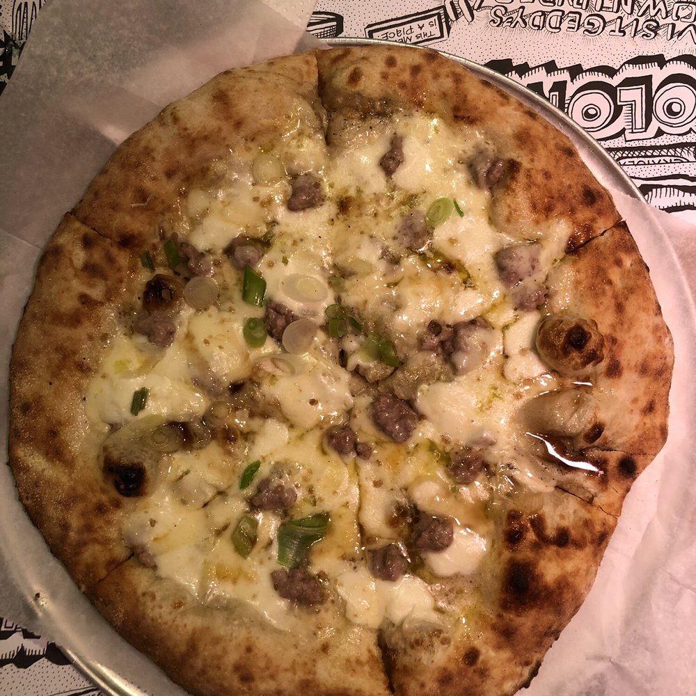 Geddy's - Sausage & Stout pizza - Seafood Near Me - Bar Harbor, Maine Geddy's - Sausage & Stout pizza - Seafood Near Me - Bar Harbor, Maine