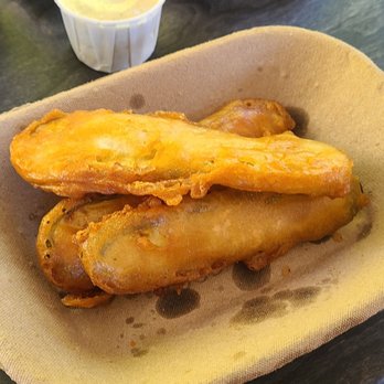 Red Fish Blue Fish - Fried pickles - Fish & Chips Near Me - Victoria, British Columbia Red Fish Blue Fish - Fried pickles - Fish & Chips Near Me - Victoria, British Columbia