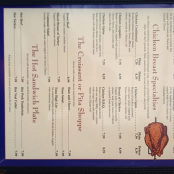 Tony's Cafe - Lunch menu - Breakfast & Brunch Near Me - Crystal Lake, Illinois Tony's Cafe - Lunch menu - Breakfast & Brunch Near Me - Crystal Lake, Illinois