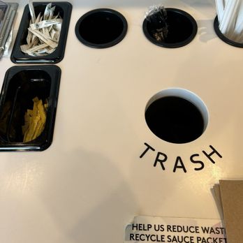 Taco Bell - Empty utensil bin. - Fast Food Near Me - Dothan, Alabama