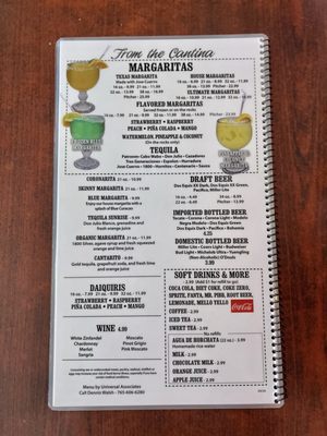 Menu photo 3 Los Vaqueros Mexican Restaraunt Greenfield, IN