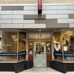Moka - Outside door - located just outside small indoor shopping mall