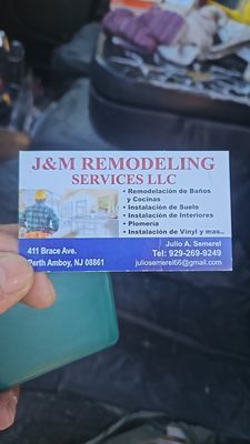 J&M Home Remodeling Services Logo