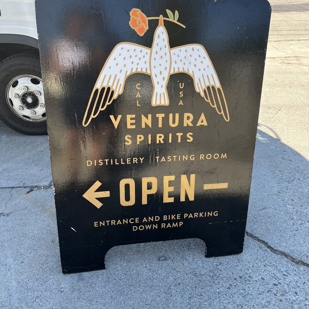 Ventura Spirits Distillery - Entrance down the ramp - Distilleries Near Me - Ventura, California