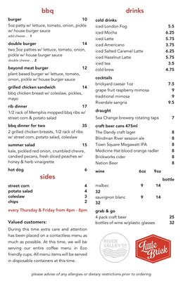Menu photo 6 Little Brick Edmonton, AB Menu photo 6 Little Brick Edmonton, AB