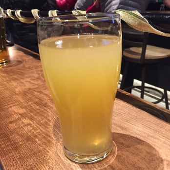Flix Brewhouse Carmel - Stiegl Grapefruit Radler - wonderful selection! Pint was $6.25 - one of the more expensive choices. Still affordable! - Cinema Near Me - Carmel, Indiana