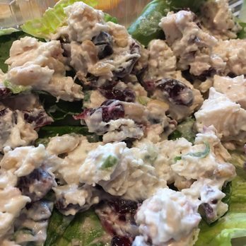 Delights Bakery & Cafe - Close up of the famous chicken salad - Bakeries Near Me - De Pere, Wisconsin Delights Bakery & Cafe - Close up of the famous chicken salad - Bakeries Near Me - De Pere, Wisconsin