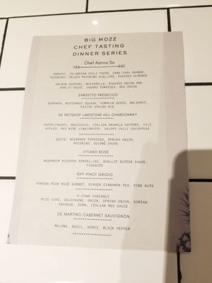 Menu photo 1 Big Mozz New York, NY