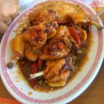 Golden Star Restaurant - Excellent Mandarin Chicken! Crispy , hot, spicy and sweet - Chinese Near Me - Salinas, California