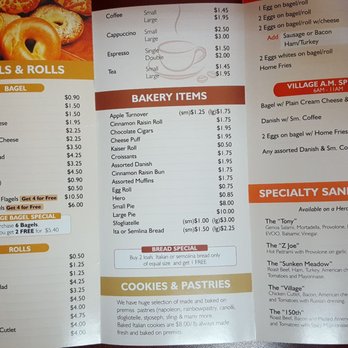 Village Bagels - Rare prices, very affordable - Bagels Near Me - Whitestone, New York
