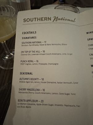 Menu photo 1 Southern National Atlanta, GA