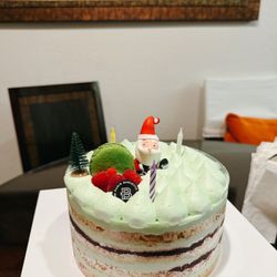 Pistachio Cake (Christmas)
