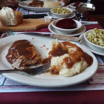 Sallys - in. Diner and I split a country fried steak and the vegetables.   Food portions were immense! - American Near Me - Sugarloaf, Pennsylvania